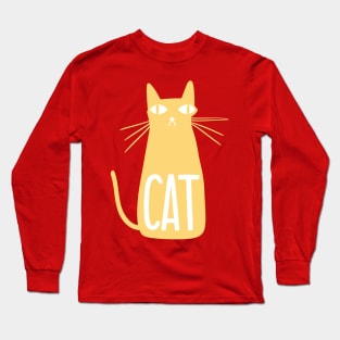 Cool Lemon Drop Hepcat Cat Long Sleeve T-Shirt